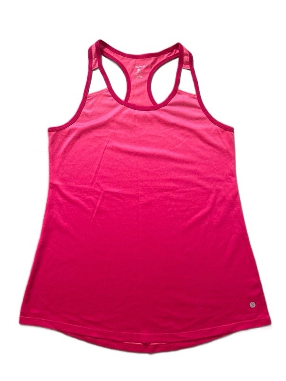 Layer 8 Hot Pink Racerback Tank Top